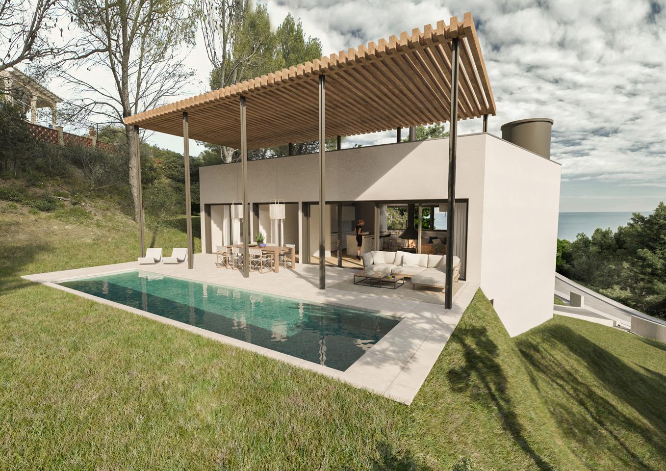 Chalet en venta en Girona