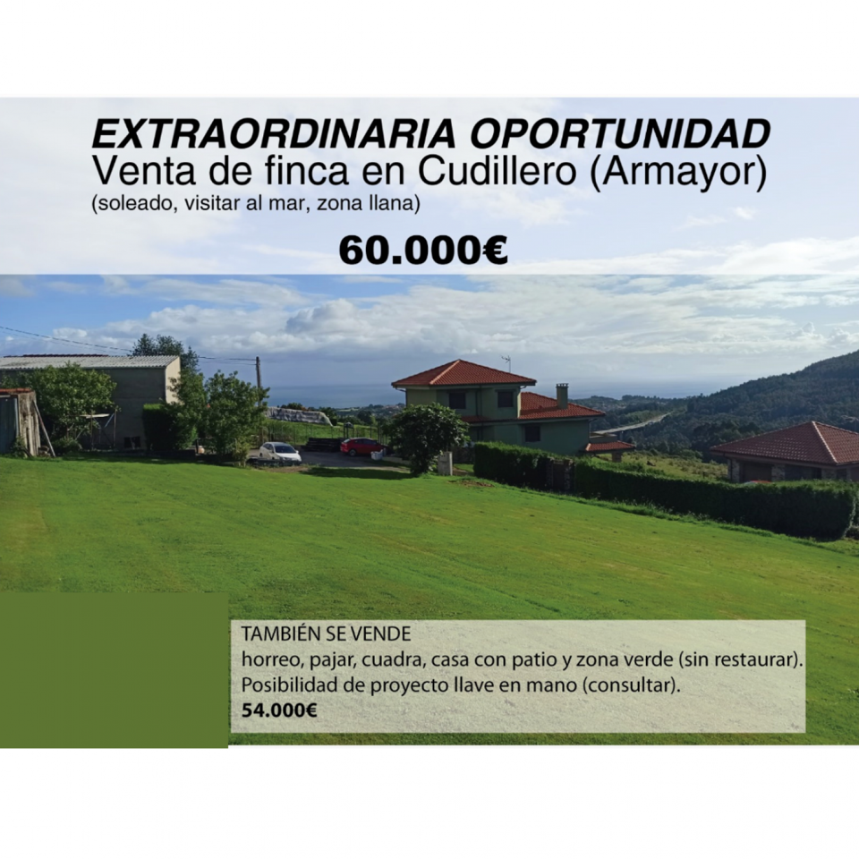 Terreno en venta en Asturias