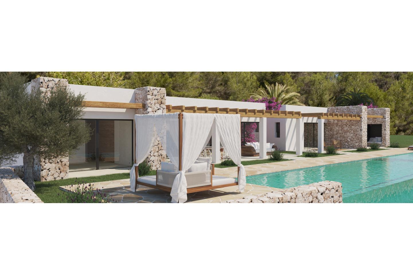 Villa de nueva construcción situada en San José - Ibiza