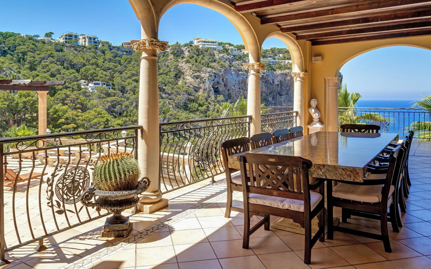 Impresionante Villa en La Mola con vistas al Mediterraneo — Port d'Andratx — Foto 4