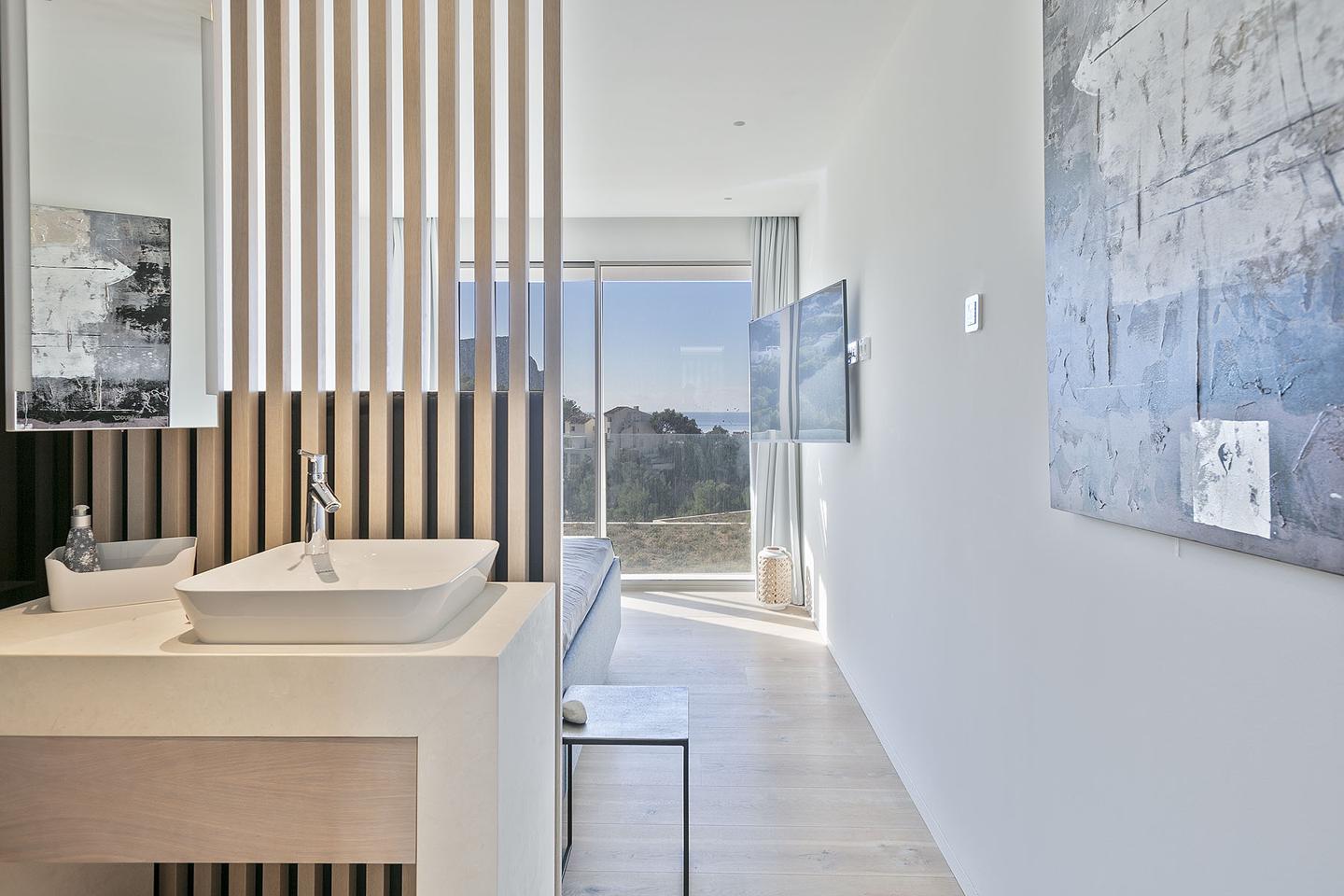 Villa moderna con privacidad y vistas al mediterráneo — Port d'Andratx — Foto 13