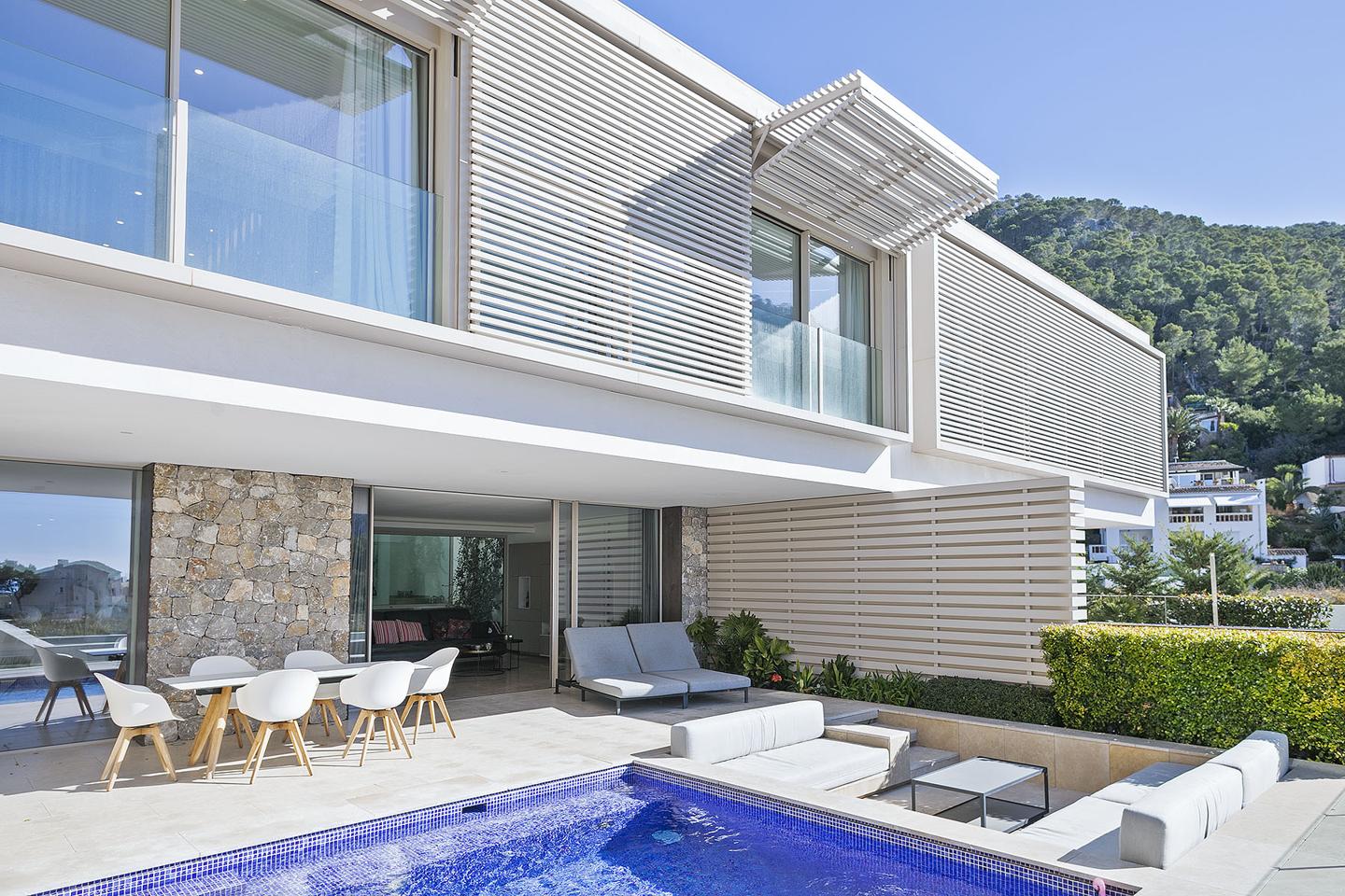 Villa moderna con privacidad y vistas al mediterráneo — Port d'Andratx — Foto 19