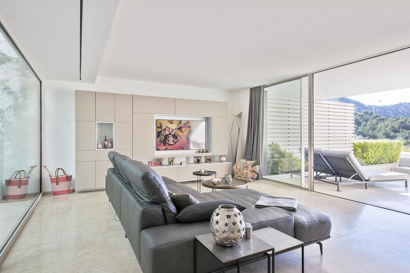 Villa moderna con privacidad y vistas al mediterráneo — Port d'Andratx — Foto 9
