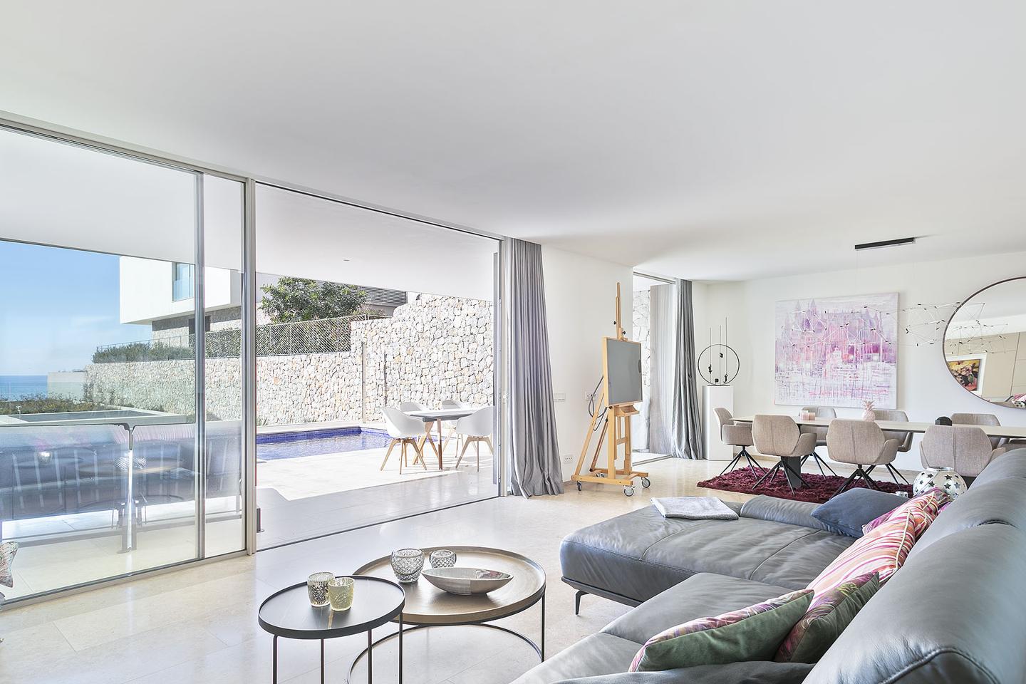 Villa moderna con privacidad y vistas al mediterráneo — Port d'Andratx — Foto 8