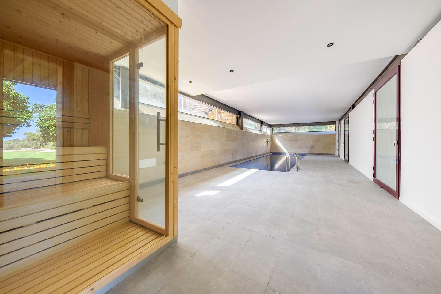 Impresionante Mansión con casa de invitados, piscina y vistas al mar en Estellencs — Estellencs — Foto 4