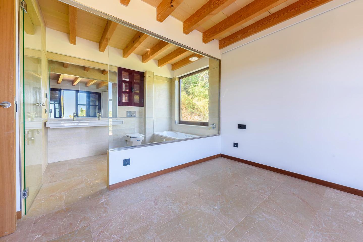 Impresionante Mansión con casa de invitados, piscina y vistas al mar en Estellencs — Estellencs — Foto 12