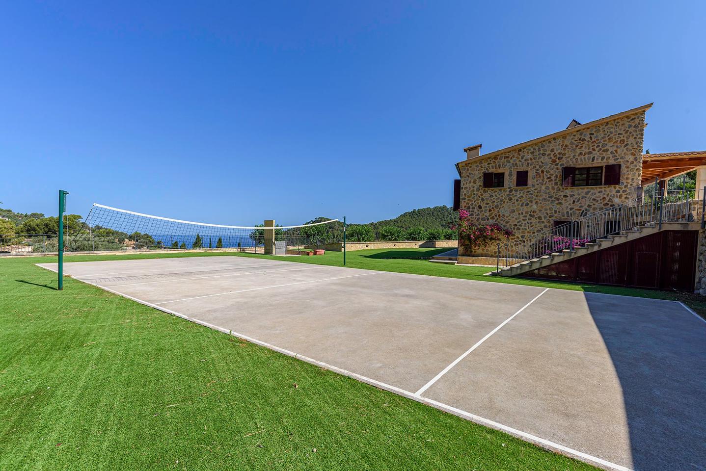 Impresionante Mansión con casa de invitados, piscina y vistas al mar en Estellencs — Estellencs — Foto 11