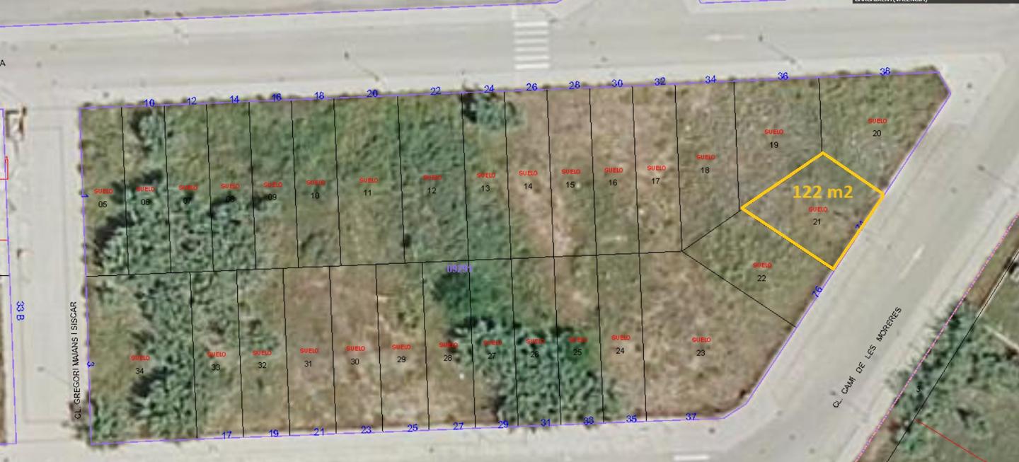 Terreno en venta en Valencia
