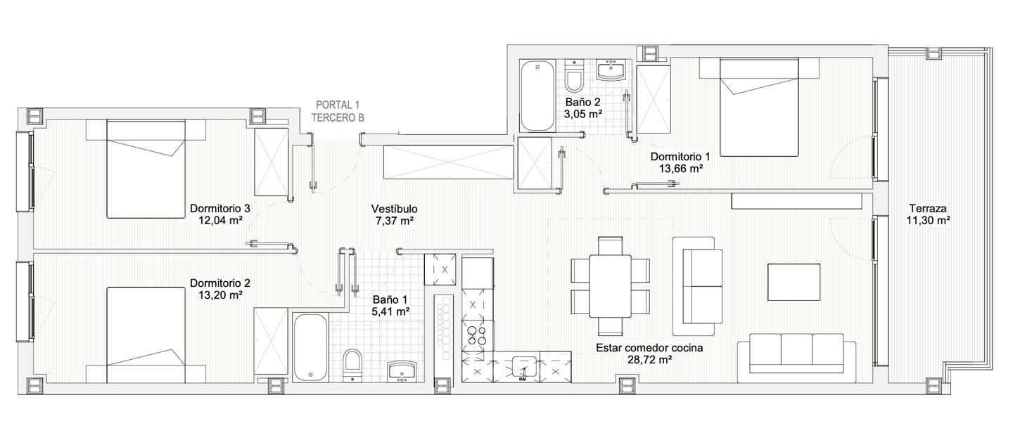 piso en ermua · gipuzkoa-hiribidea-48260 230000€