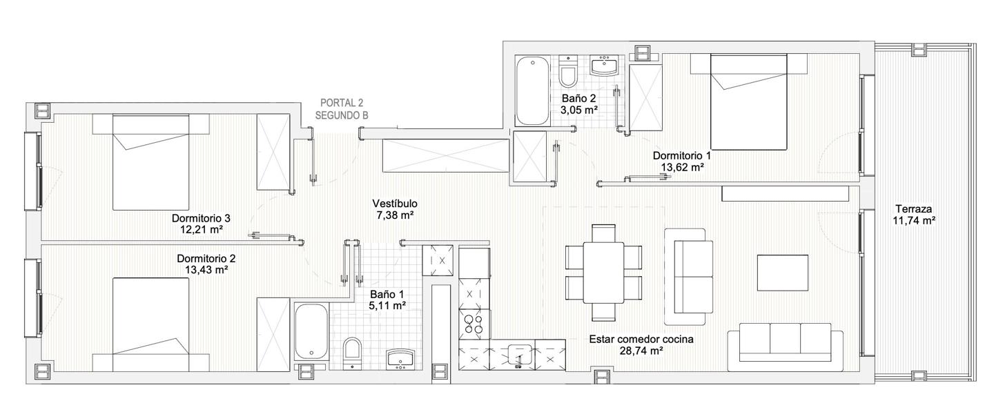 piso en ermua · gipuzkoa-hiribidea-48260 230000€