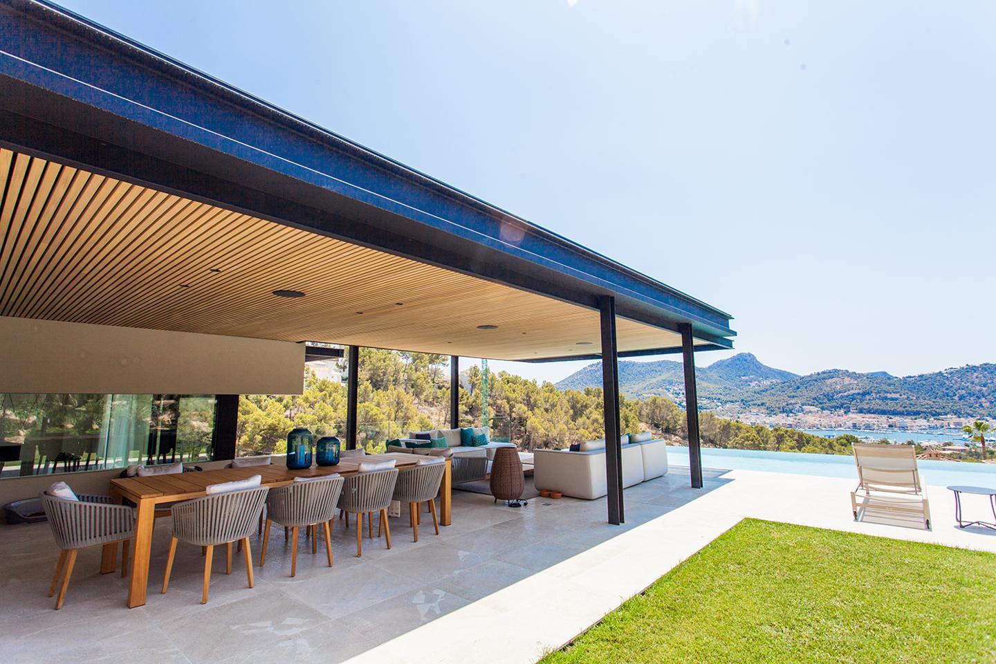 Hogar de prestigio: descubra la belleza de esta villa exclusiva con vistas al mar en Port d'Andratx — Port d'Andratx