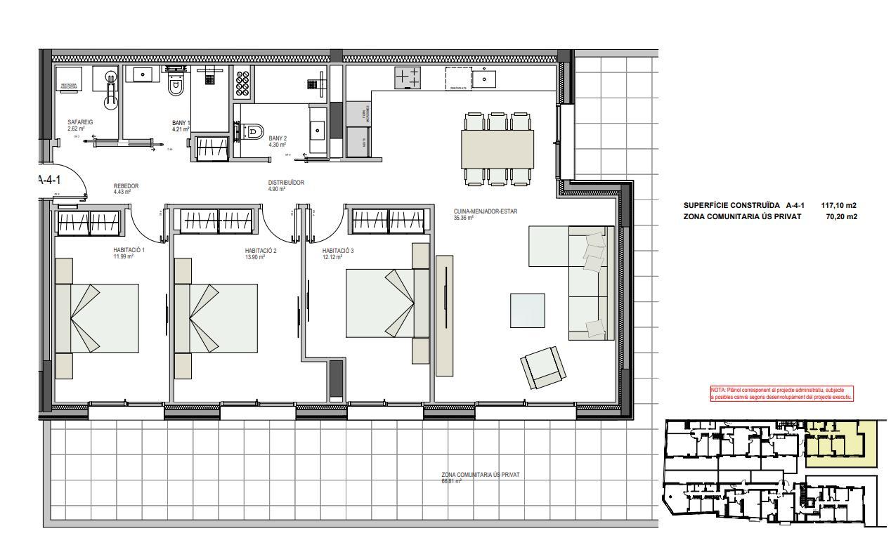 Appartement 3 chambres à vendre à Santa Coloma, Andorre-la-Vieille · 13 sur 13