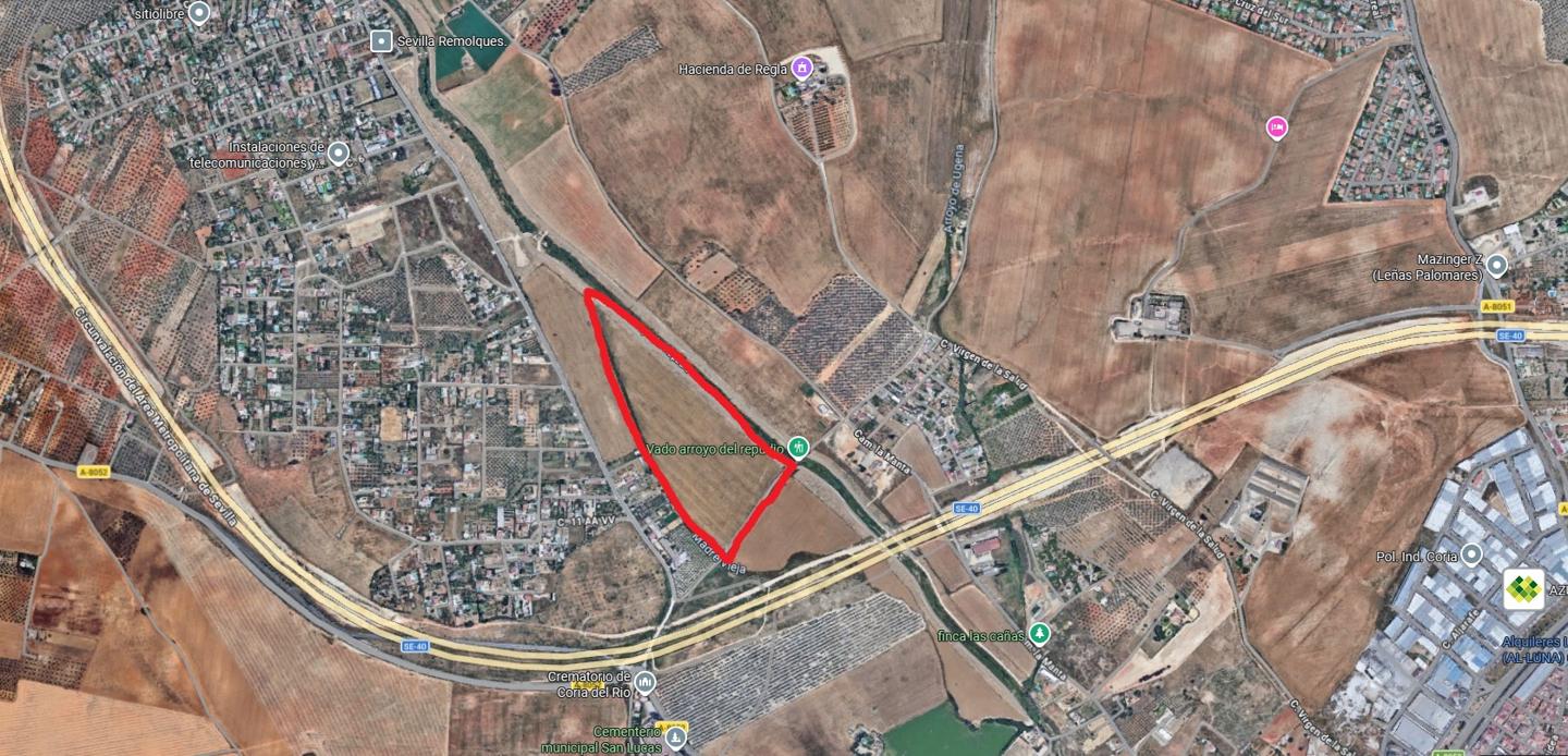 Terreno en venta en Coria del Río de 92720 m2 REF:03738