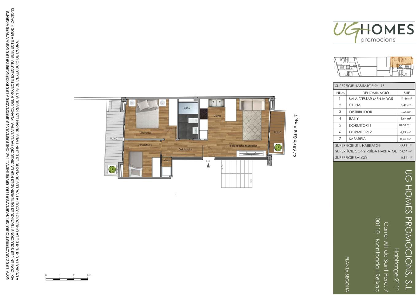 piso en montcada-i-reixac · calle-alt-de-sant-pere-08110 249000€