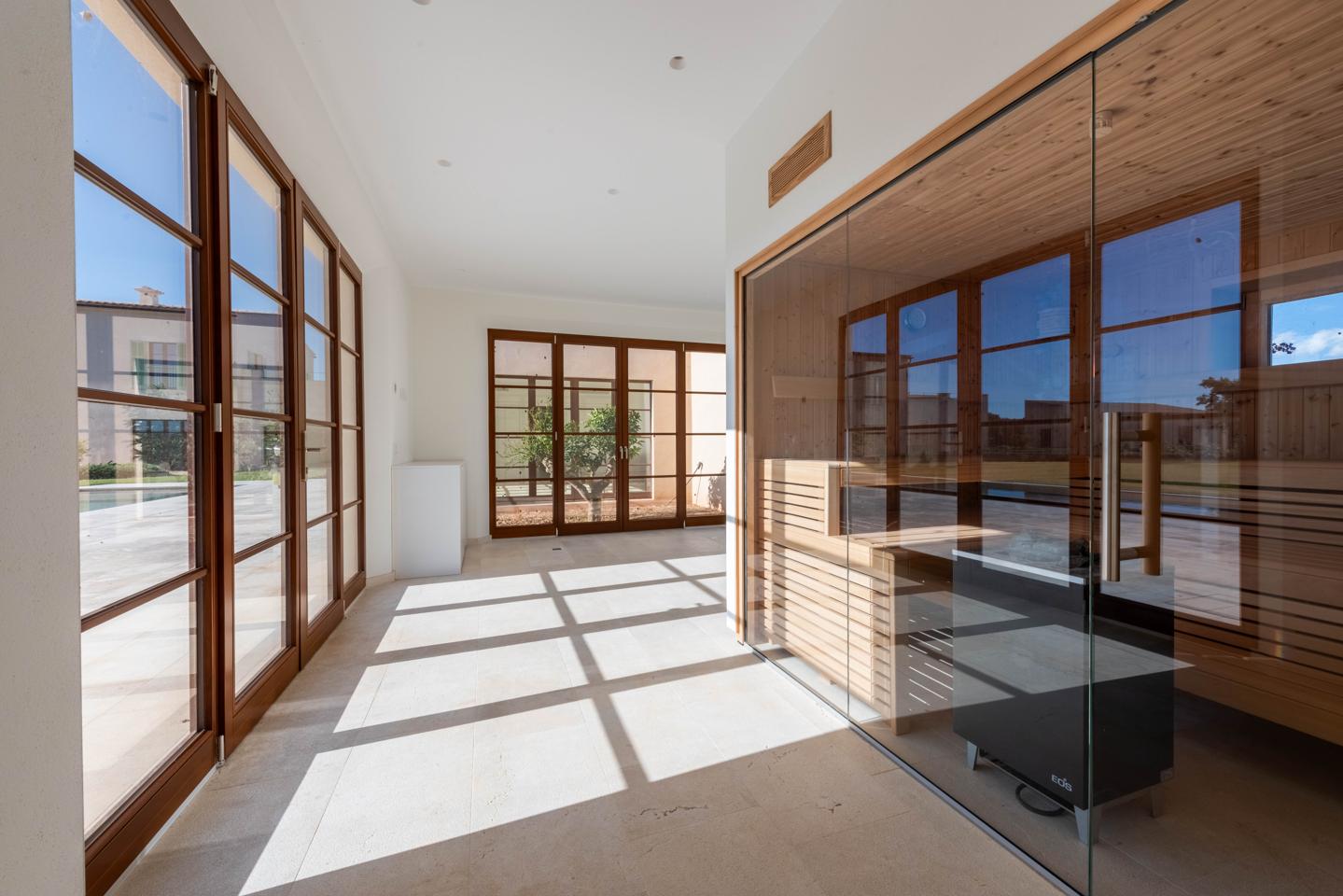 Es Garrover, villa mediterránea de lujo en la finca Sòl Roig en Campos, Mallorca — Campos — Foto 44