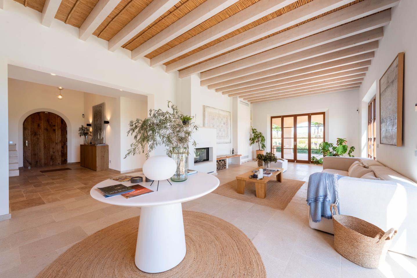 Es Garrover, villa mediterránea de lujo en la finca Sòl Roig en Campos, Mallorca — Campos — Foto 9