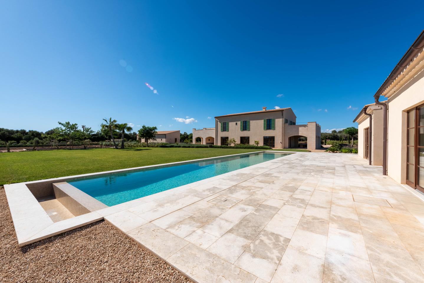 Es Garrover, villa mediterránea de lujo en la finca Sòl Roig en Campos, Mallorca — Campos — Foto 40
