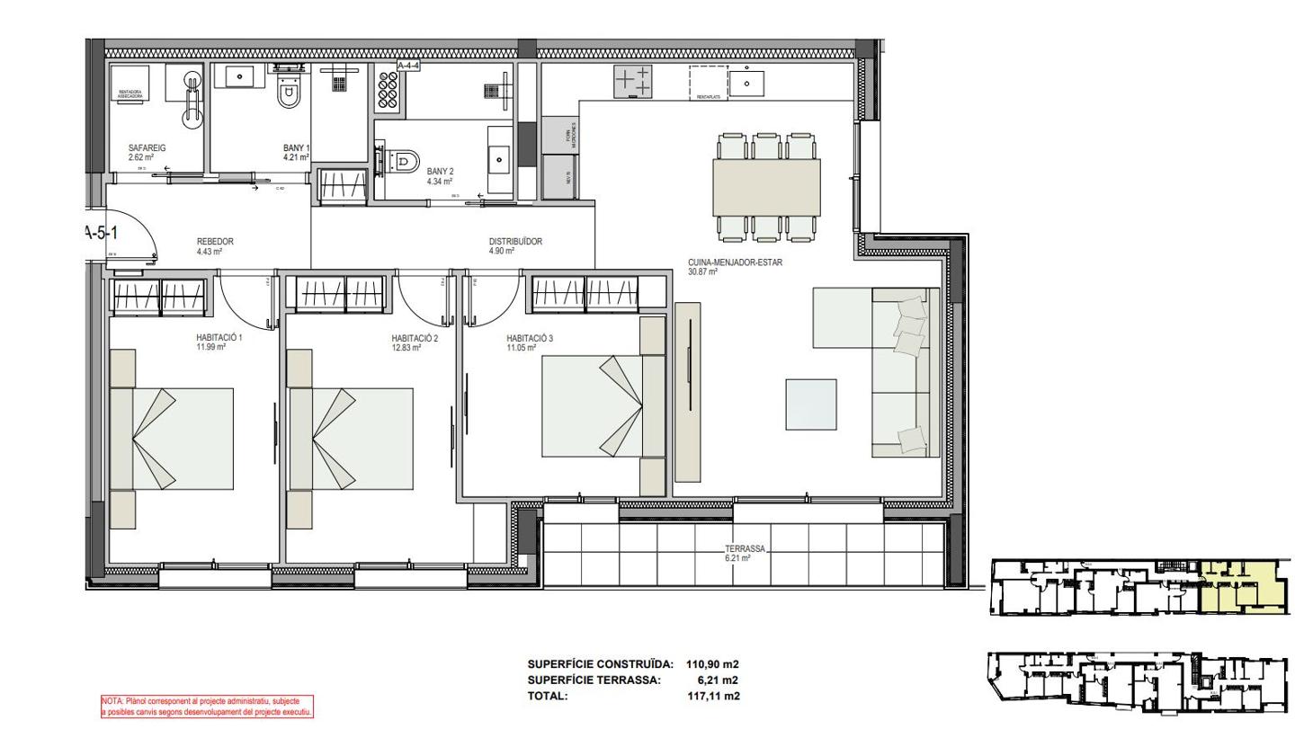 117-bedroom flat for sale in Santa Coloma, Andorra la Vella · 9 of 10