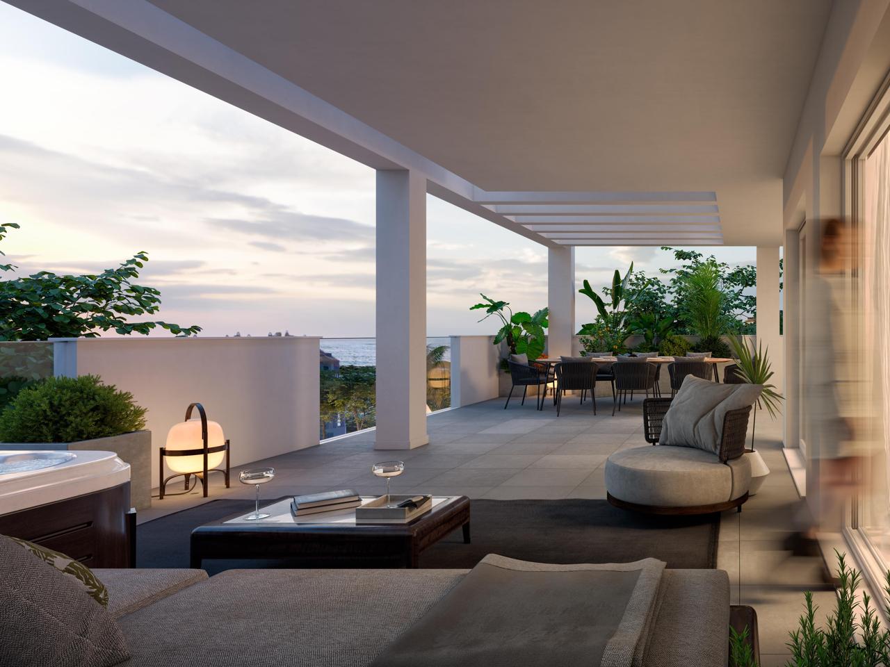 STELLA 8, Nueva promoción en Benalmádena de 8 viviendas en un entorno excepcional a 300m de la playa!