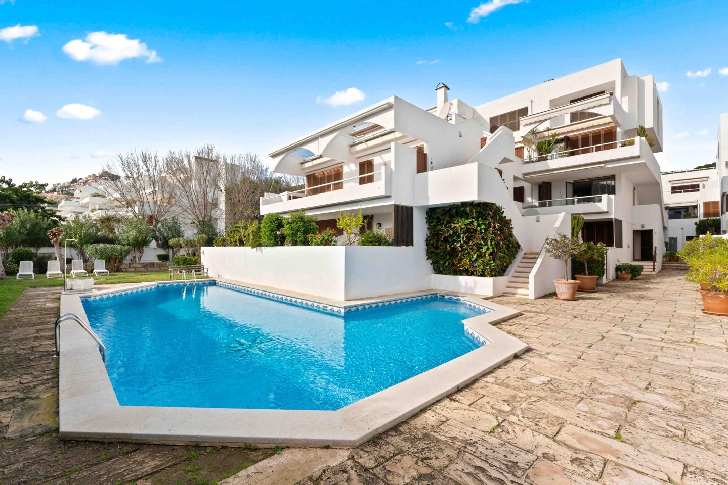 Vivienda en planta baja con piscina comunitaria y parking en Port d'Andratx — Port d'Andratx — Foto 16