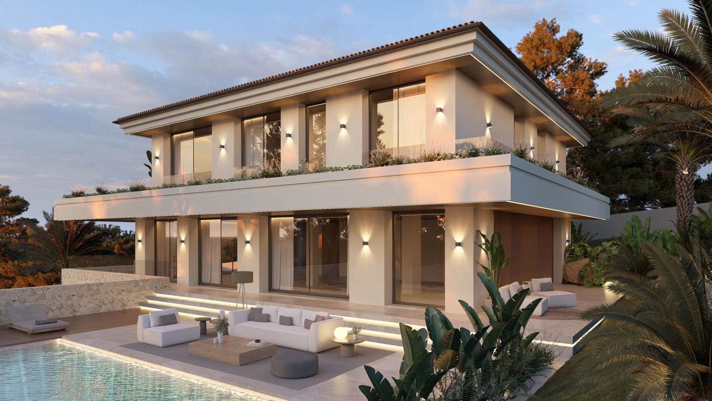 Villa con proyecto de renovación y alma mediterránea en Santa Ponsa — Santa Ponsa