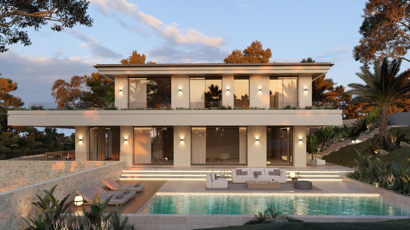 Villa con proyecto de renovación y alma mediterránea en Santa Ponsa — Santa Ponsa — Foto 2