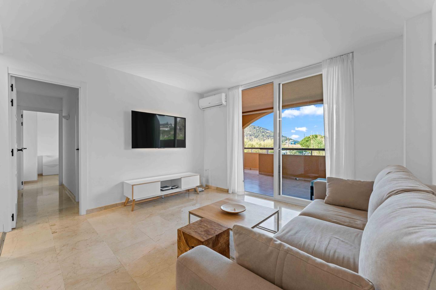 Apartamento con jardín privado y piscina en el encantador Port d’Andratx — Port d'Andratx — Foto 4