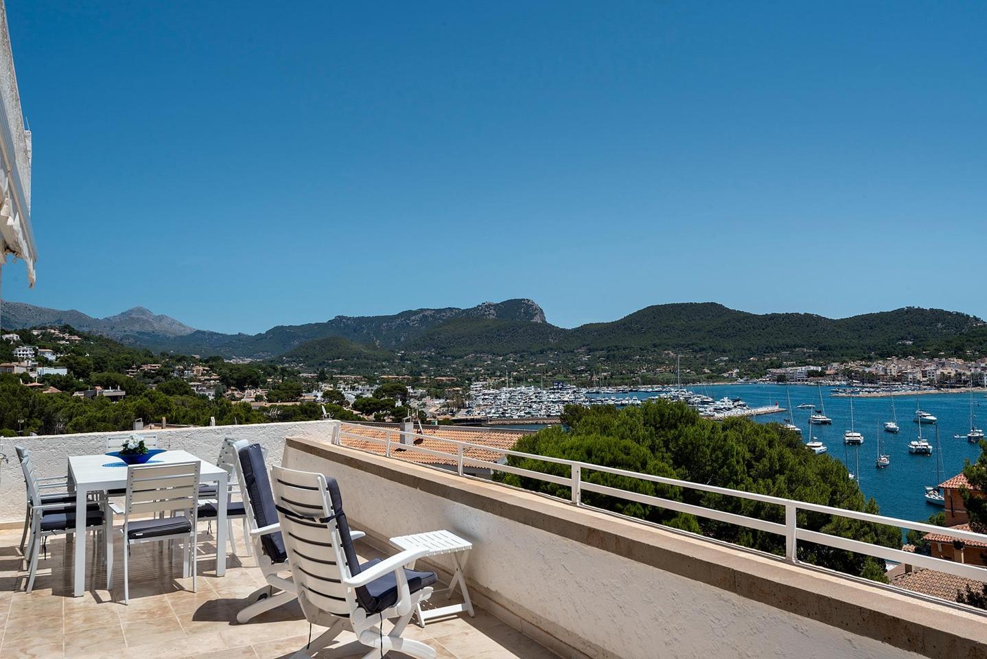 Ático con espectaculares vistas al mar y gran terraza en Port d’Andratx — Port d’Andratx — Foto 20