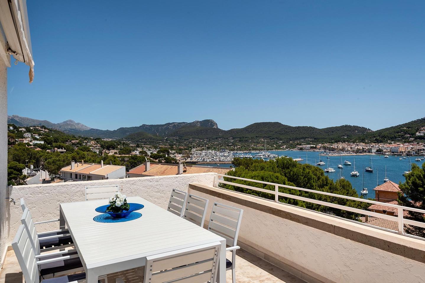 Ático con espectaculares vistas al mar y gran terraza en Port d’Andratx — Port d’Andratx — Foto 21