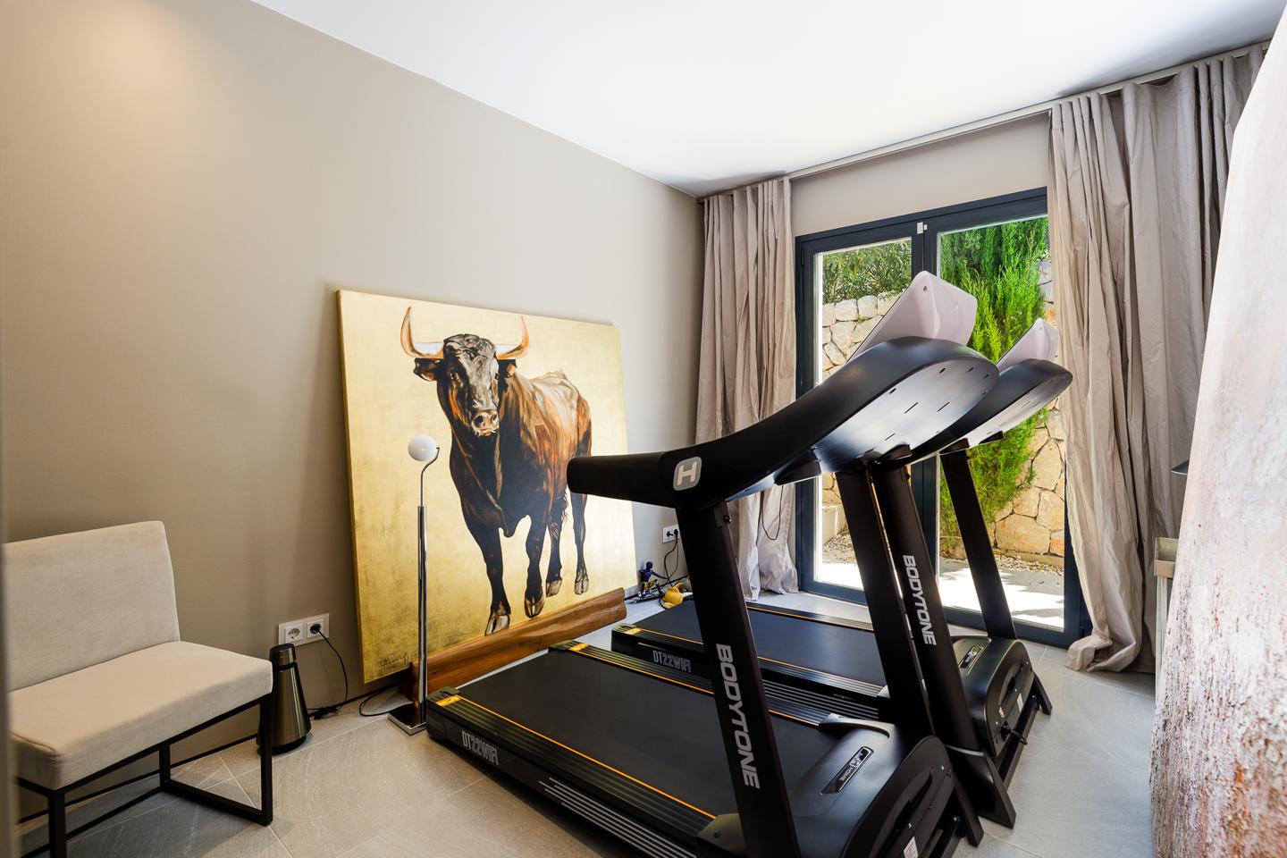 Elegante casa de una sola planta con piscina y eficiencia energética en Calviá — Calvià — Foto 15