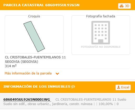 Terreno en venta en Ávila