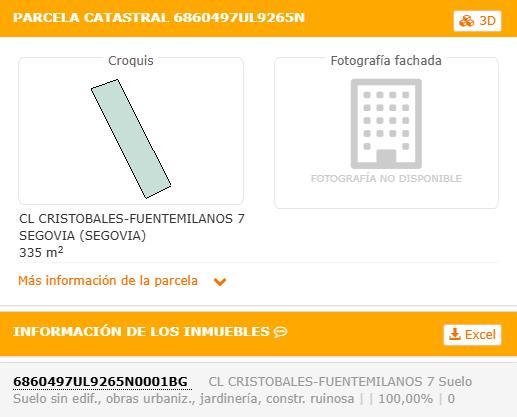 Terreno en venta en Ávila