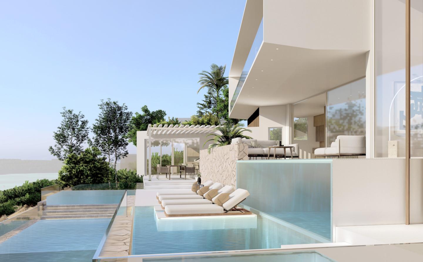 Plot with project in Cala Salada - Ibiza