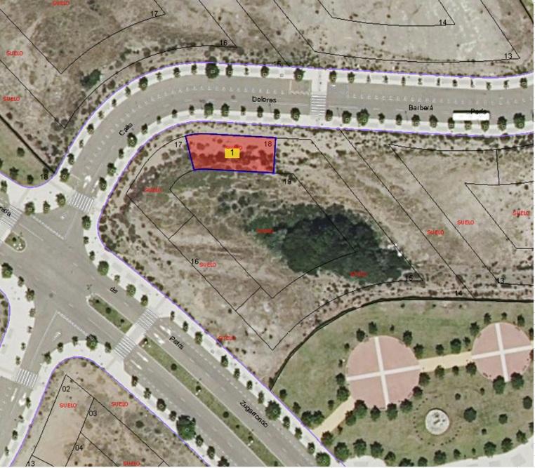 Land in c/ la plantina, Salamanca, Salamanca of 353 m2