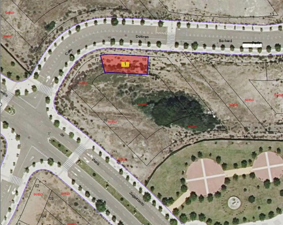 Land in c/ la plantina, Salamanca, Salamanca of 441 m2