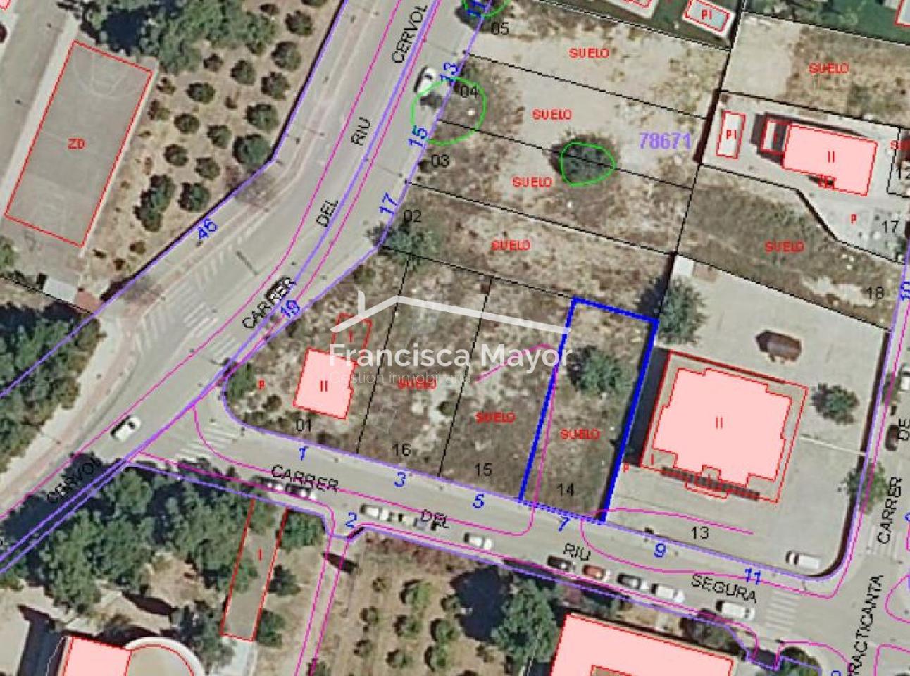 Terreno en Calle Riu Segura 7, Torrent, Valencia de 401 m2