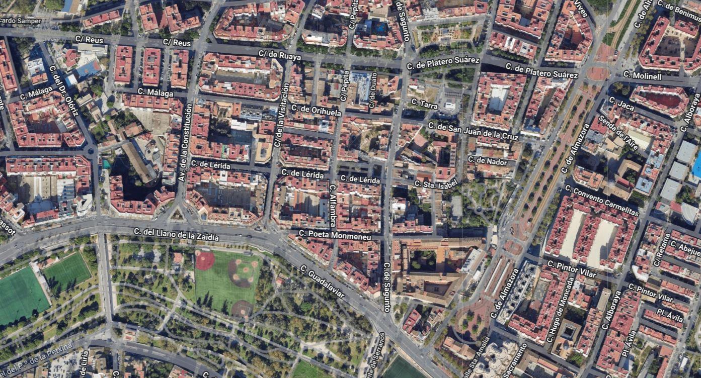Terreno en València, Valencia de 2108 m2