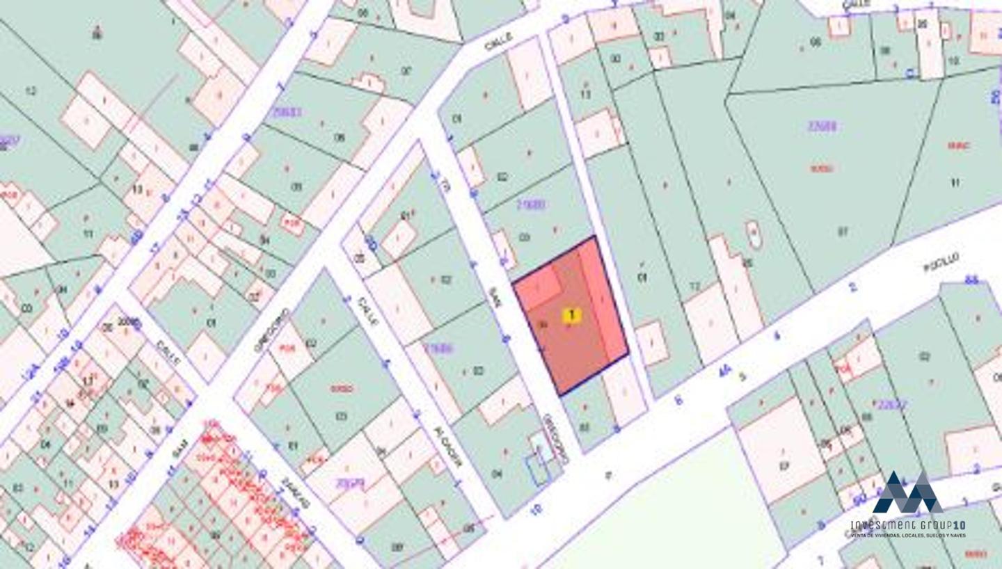 Terreno en Calle San Gregorio, Villatobas, Toledo de 700 m2