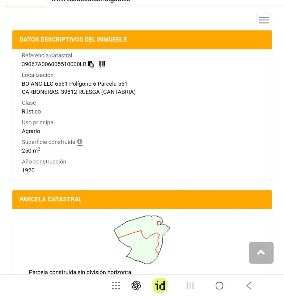 Terreno en venta en Cantabria