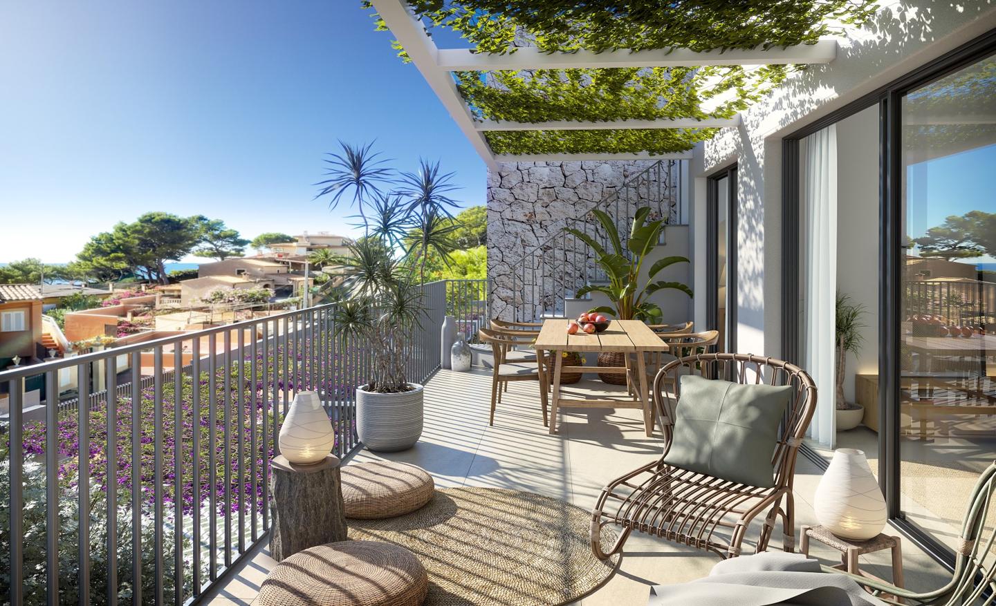 Eclipse: últimos apartamentos junto al azul mediterráneo en Sant Elm — Sant Elm — Foto 10