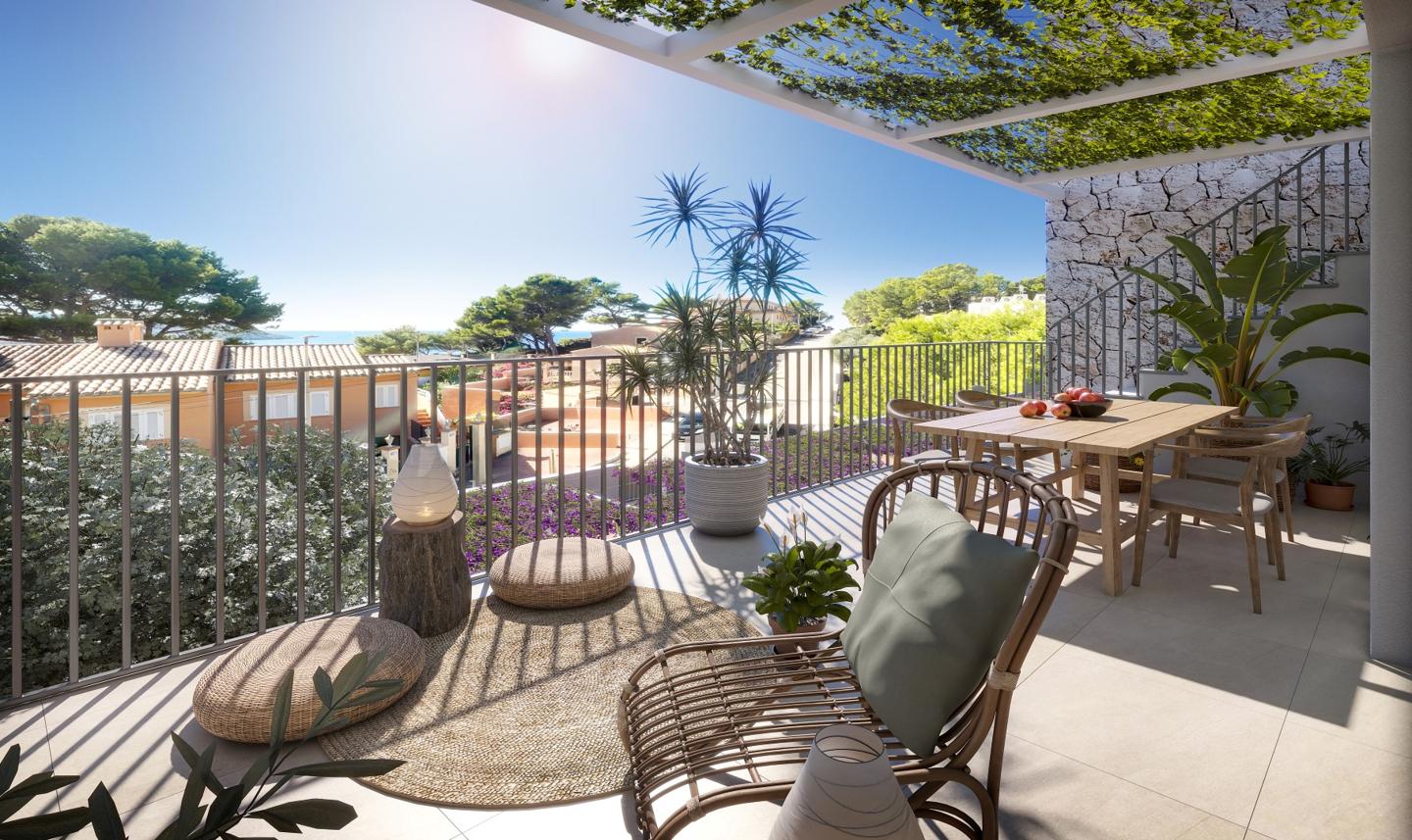 Eclipse: últimos apartamentos junto al azul mediterráneo en Sant Elm — Sant Elm — Foto 8