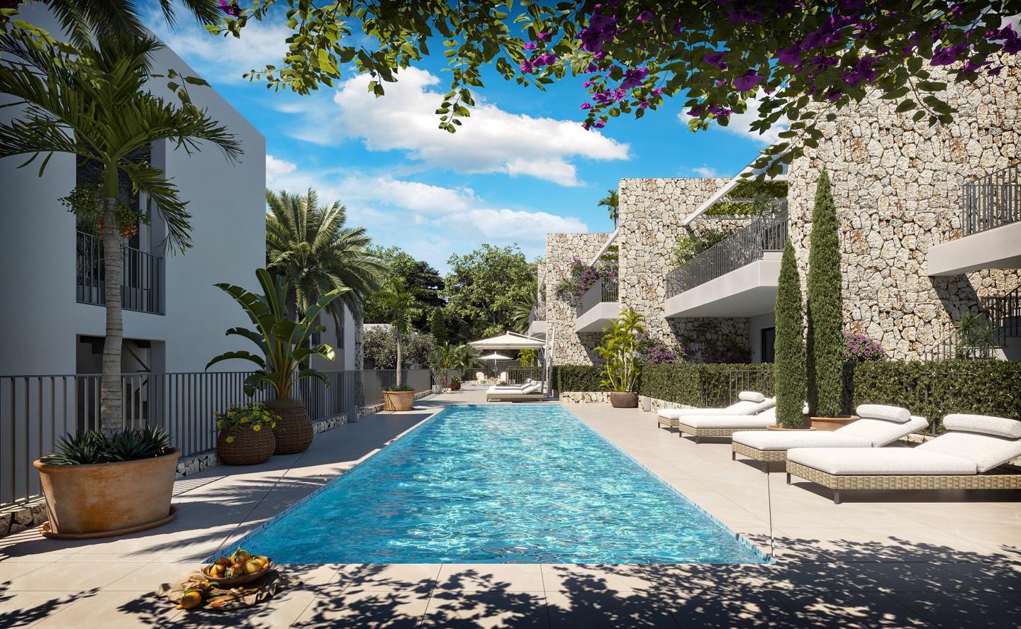 Eclipse: últimos apartamentos junto al azul mediterráneo en Sant Elm — Sant Elm — Foto 3