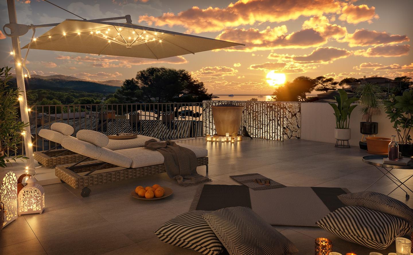 Eclipse: últimos apartamentos junto al azul mediterráneo en Sant Elm — Sant Elm — Foto 14