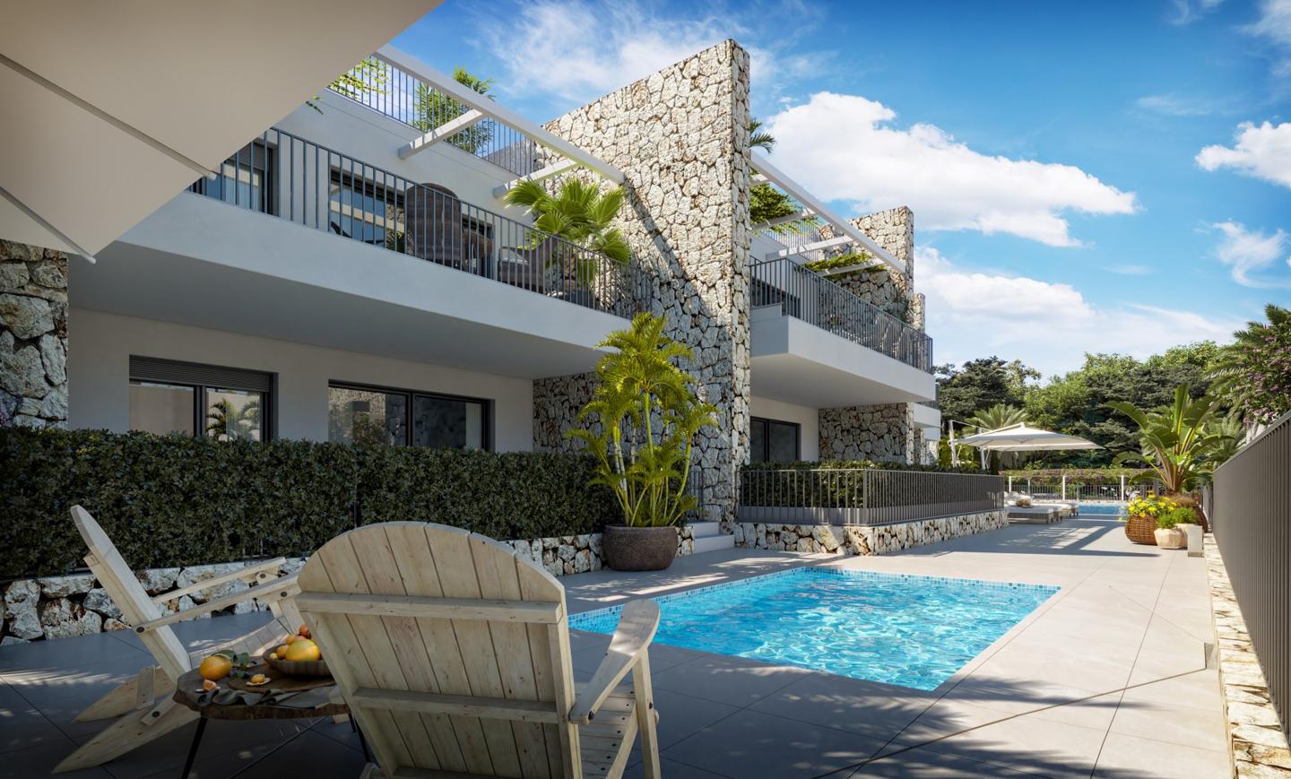 Eclipse: últimos apartamentos junto al azul mediterráneo en Sant Elm — Sant Elm — Foto 4