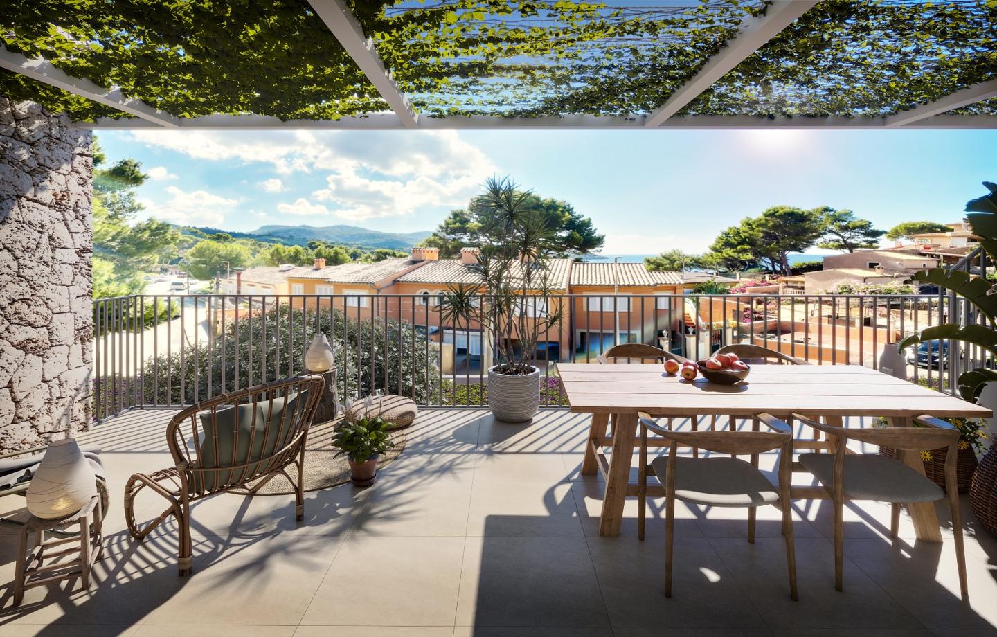 Eclipse: últimos apartamentos junto al azul mediterráneo en Sant Elm — Sant Elm — Foto 9