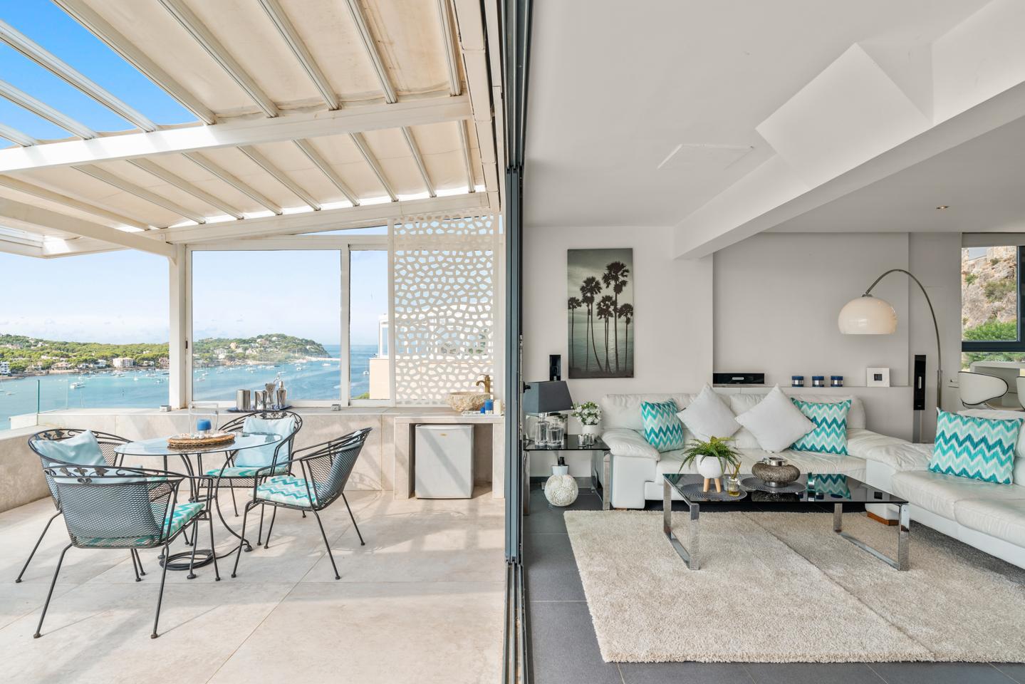 Ático con piscina e Impresionantes Vistas a la Bahía de Santa Ponsa — Santa Ponsa — Foto 2