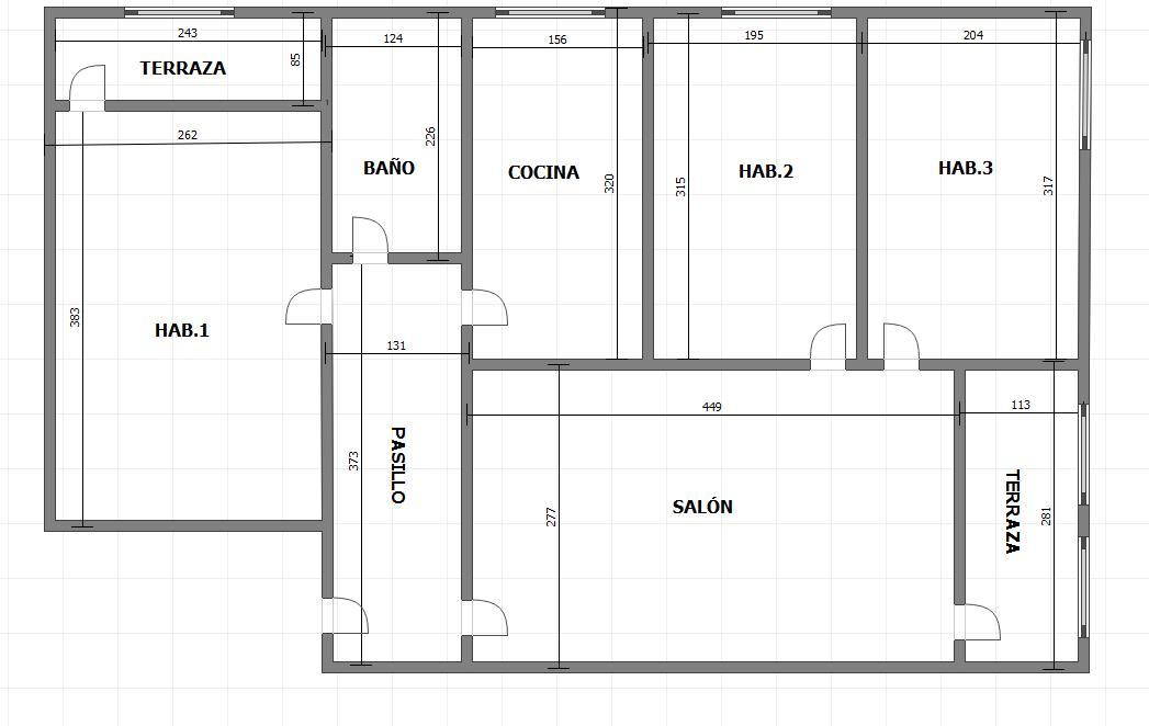 Piso en Calle del Pico Balaitus, Madrid, Madrid de 72 m2