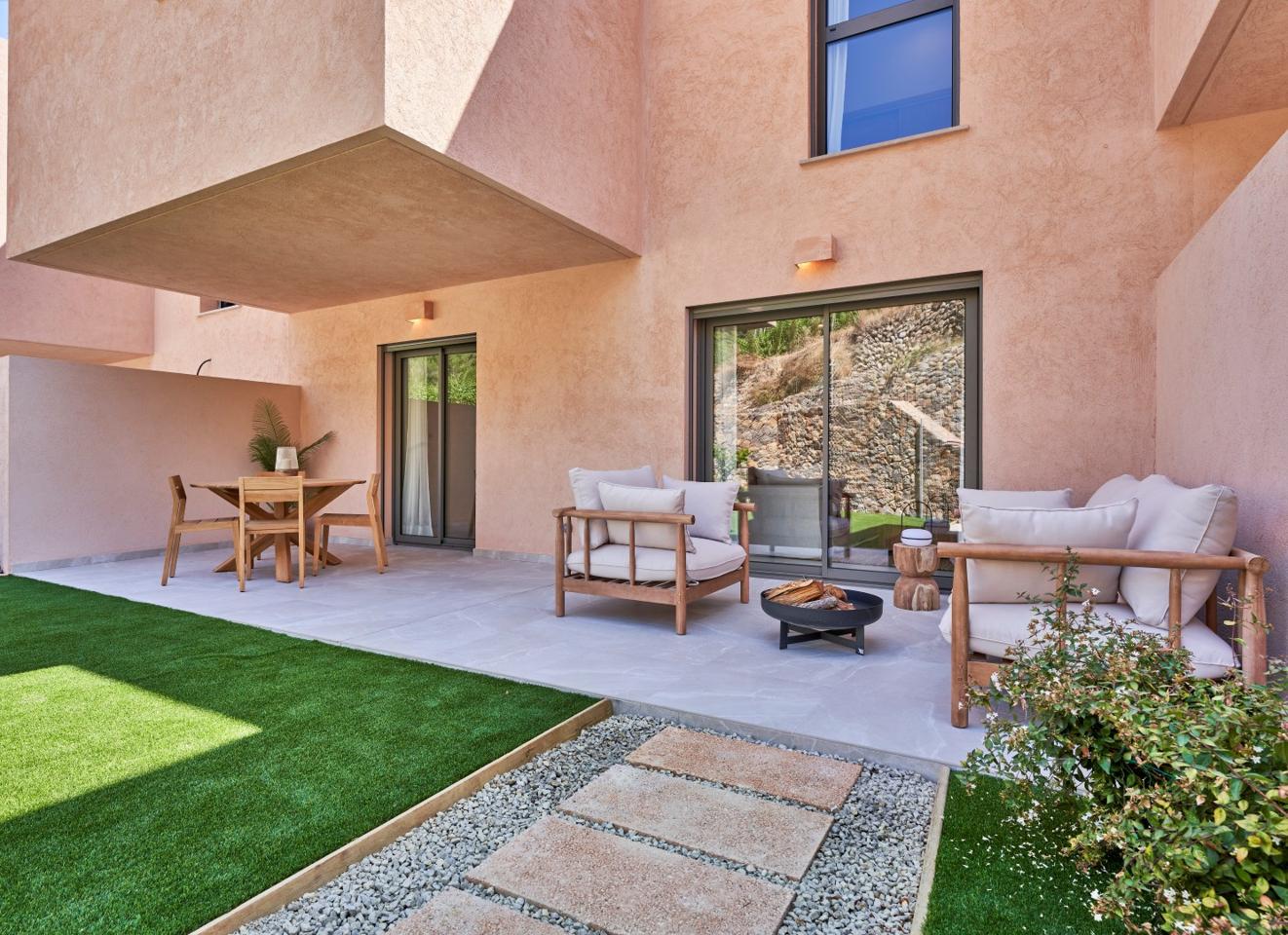 Nuevas casas adosadas en Esporles, en plena Serra de Tramuntana — Esporles