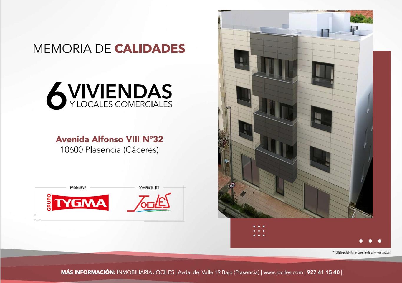 Piso en Calle Alfonso VIII 32, Plasencia, Cáceres de 125 m2