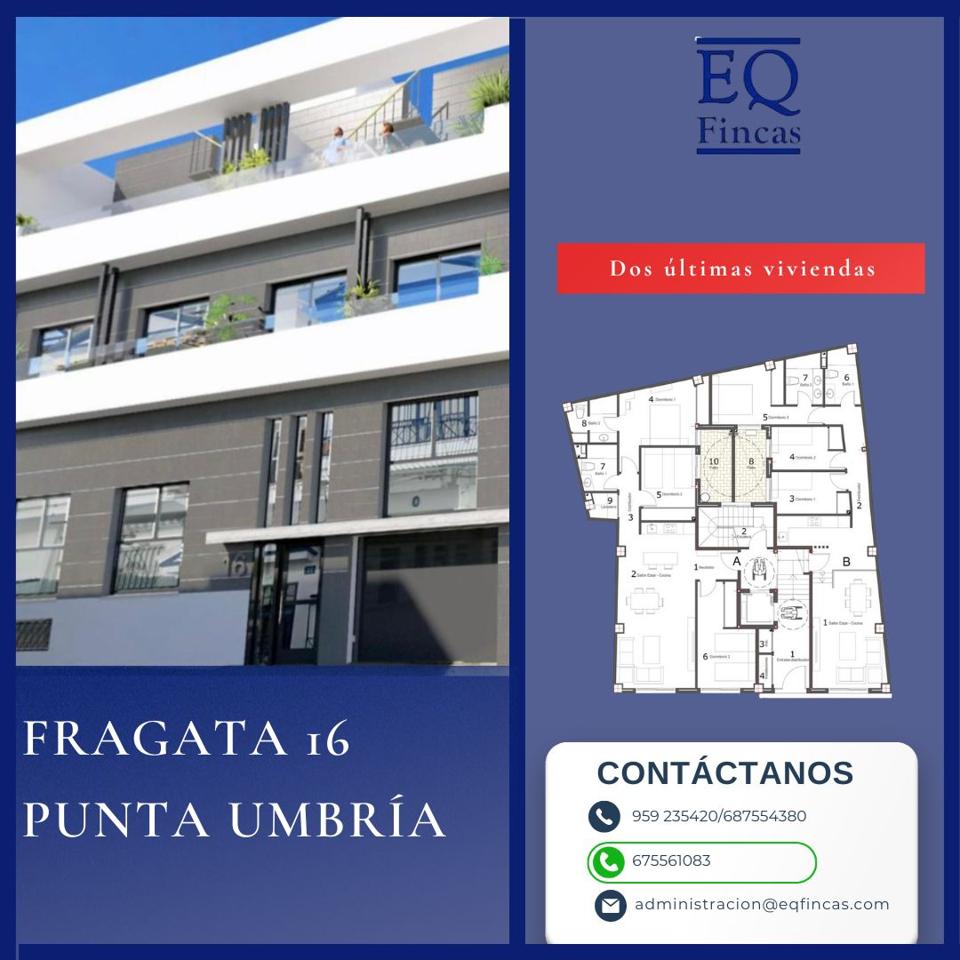 Piso en Calle Fragata 16, Punta Umbría, Huelva de 98 m2
